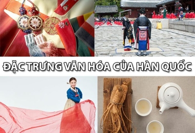 20 đặc trưng văn hóa của Hàn Quốc