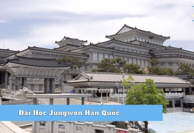 Đại Học Jungwon Hàn Quốc – TOP 3 Sở Hữu Học Xá Trong Lành Nhất