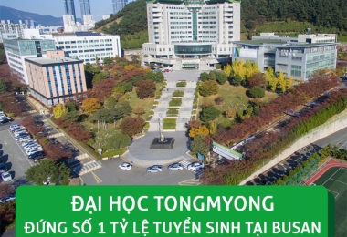 Đại Học Tongmyong – Đứng Số 1 Tỉ Lệ Tuyển Sinh Tại Busan