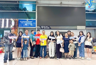 Học sinh Global – VJ Vietnam chính thức lên đường sang Hàn Quốc: Khởi đầu hành trình chinh phục ước mơ