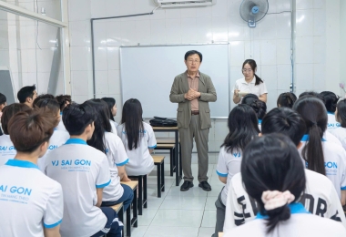  GLOBAL - VJ VIETNAM TỔ CHỨC PHỎNG VẤN GIẢ LẬP LÃNH SỰ QUÁN HÀN QUỐC – CHUẨN BỊ CHO KỲ NHẬP HỌC THÁNG 6/2026