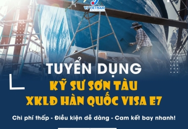 Các chương trình tuyển dụng xuất khẩu lao động Hàn Quốc Visa E7 2023