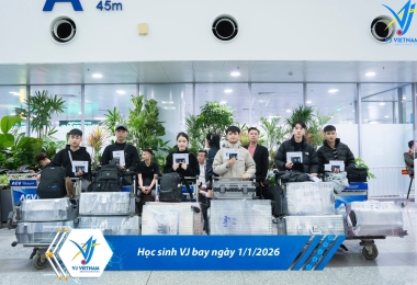 GLOBAL – VJ VIETNAM CHÚC MỪNG HỌC VIÊN LÊN ĐƯỜNG DU HỌC HÀN QUỐC