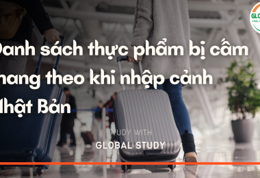 Danh sách thực phẩm bị cấm mang theo khi nhập cảnh Nhật Bản mà du học sinh cần biết
