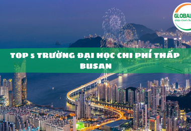 5 Trường chi phí thấp tại Busan bạn cần biết