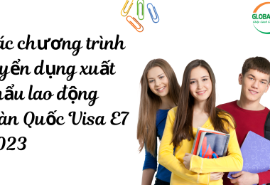 Các chương trình tuyển dụng xuất khẩu lao động Hàn Quốc Visa E7 2023