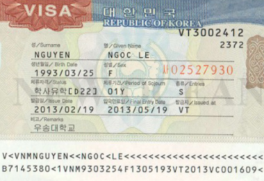  Hướng dẫn thủ tục xin visa du học Hàn Quốc 2023