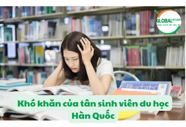 Khó Khăn Của Tân Sinh Viên Du Học Hàn Quốc