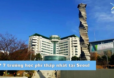 TOP 7 trường học phí thấp nhất tại Seoul 