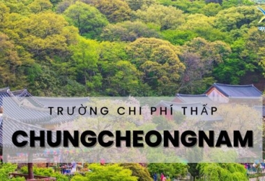 5 Trường chi phí thấp tại Chungcheongnam bạn cần biết